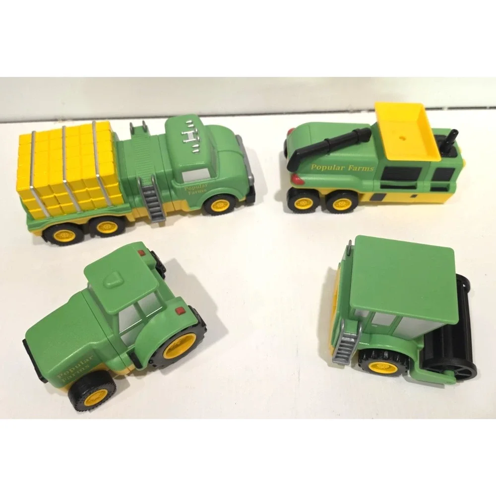 Popular Playthings Popular Farms Magnetic Mix or Match Farm Vehicles- 9 pieces